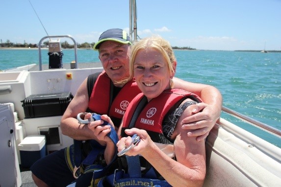 At Gold Coast Watersports we asked some of our guests to recount their parasailing experience. First up Sue and Keith from Wales | Gold Coast Watersports